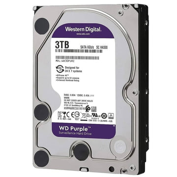 Western Digital 3TB Purple Surveillance Hard Drive